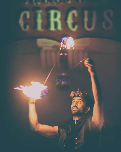 fire spinning adelaide - poi performance - swing dance