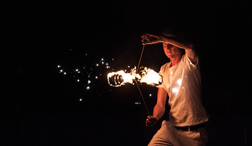 Poi orbital class, lesson, intermediate poi spinning course