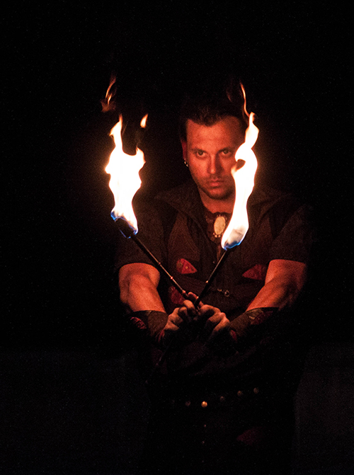 adam lobo fire eating square fire 2016 performance