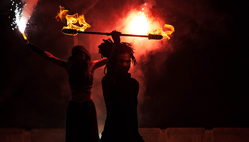 special effect entertainment, fire performance