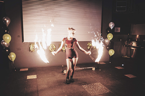 NYX - Book a fire performer