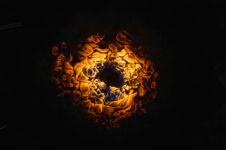Fire performance at UNSEEN Winter Solstice Fire Festival 2023, event by Dragon Mill, Light Square and West End, Adelaide, photo by TYR.Explorer