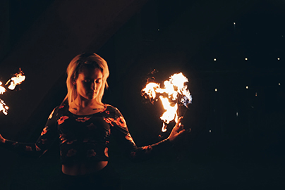 Nyx - Fire Fan Girl - Local Fire Jam