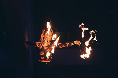 Nyx - Fire Fans - Local Fire Jam