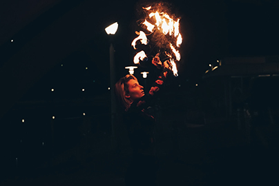 Nyx - Fire Fans - Local Fire Jam