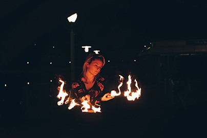 Nyx - Fire Fans - Local Fire Jam